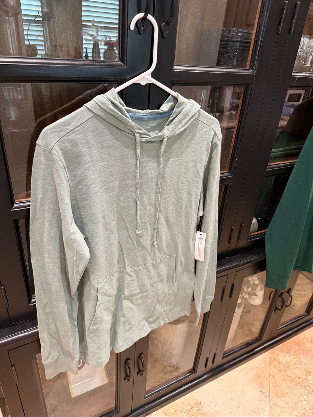 Light Sage Green Pullover Hoodie Size Small Unworn NWT